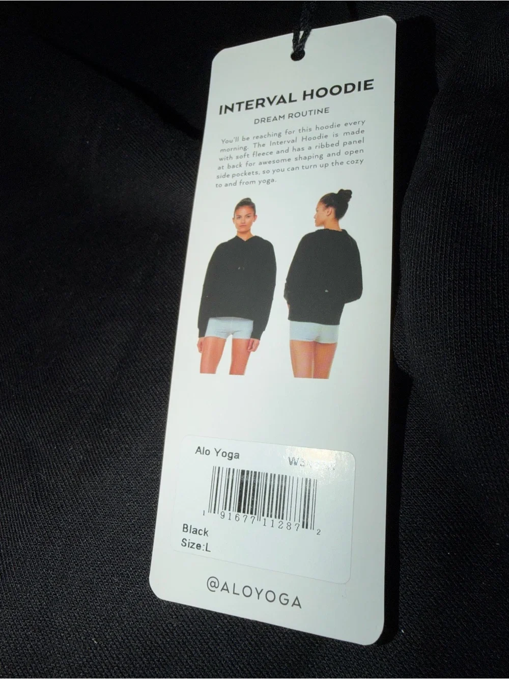 Alo yoga interval hoodie